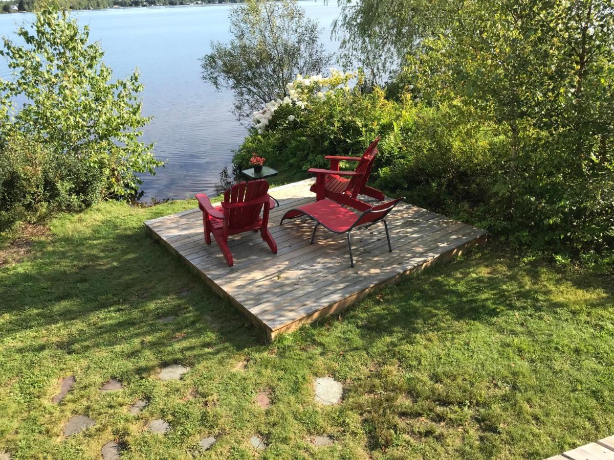 Le Gite Du Lac A La Tortue Herouxville 외부 사진